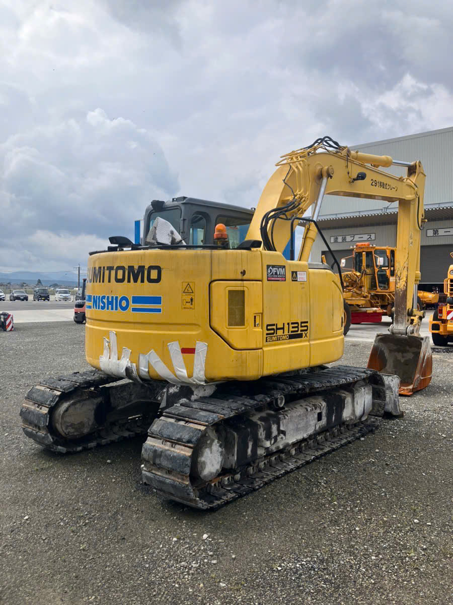 Máy xúc bánh xích SUMITOMO SH135X-3B - 2012